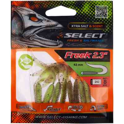 Силікон рибальський Select Freek 2.3&quot; 242 (8 шт/уп) (1870.72.28) Вінниця
