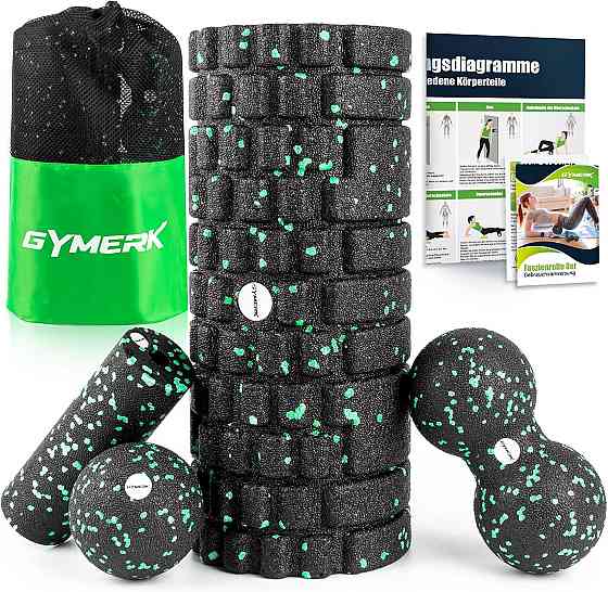 Набір ролерів з 3D-текстурою для масажу GYMERK Луцк