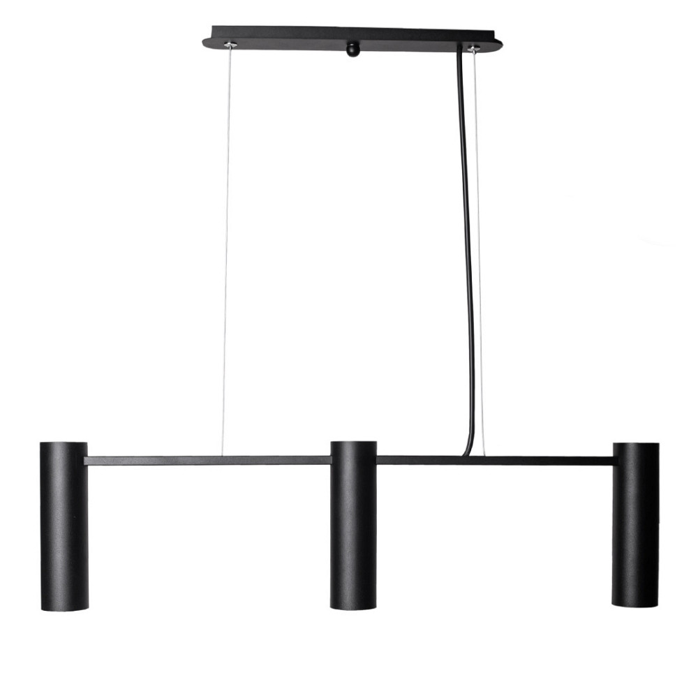 Подвесная люстра паук 3 лампы Telescope NL 17502-3 BK Одесса - изображение 3