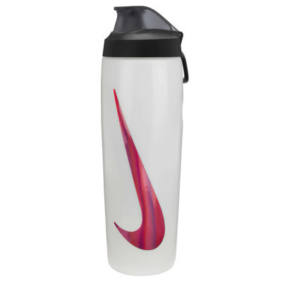 Пляшка для води Nike Refuel Bottle Locking Lid 24 OZ білий, чорний, коричневий 709 мл N.100.7668.143.24 (887791747532) Вінниця - фото 1