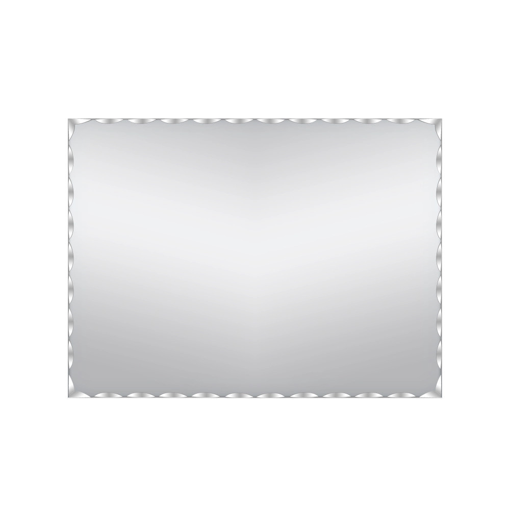 Дзеркало настінне Zerix KUBIX MRZ06-450x600 прямокутне з декором   ( ZX5948 ) 30867 Харьков - изображение 2