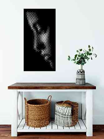 Декоративное настенное Панно «Женщина», Декор на стену 70*35 см Киев