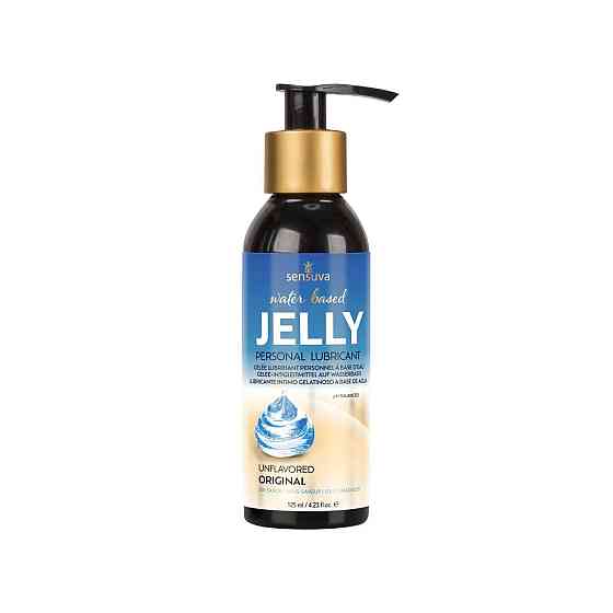Смазка на водной основе Sensuva Jelly Water-Based (125 мл), очень густая, подходит для анала Sex Aura Киев