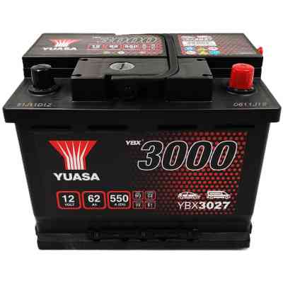 Акумулятор автомобільний Yuasa 12V 62Ah SMF Battery (YBX3027) Вінниця