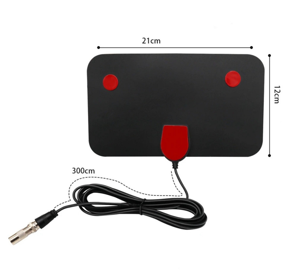 Цифрова внутрішня TV антена 4К Ultra HD 21 на12см Київ - фото 8