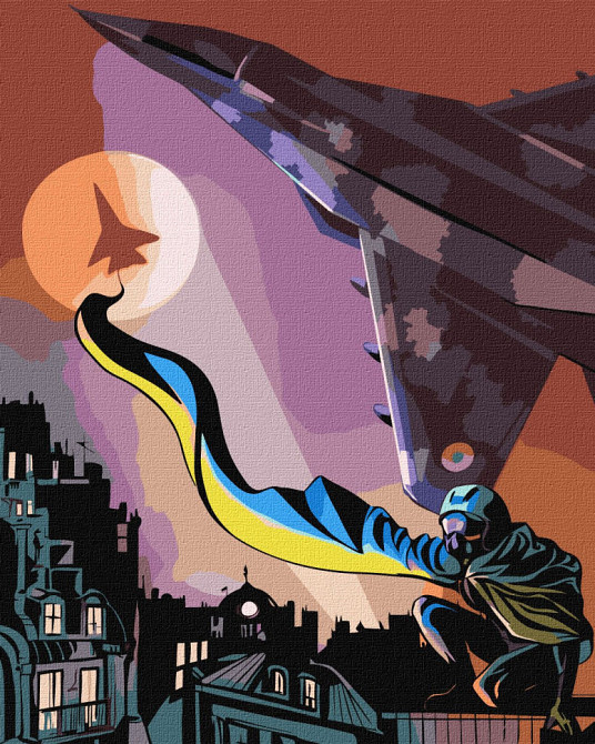 Картина за номерами "Примара Києва ©Maria Krishtal" Ідейка KHO4860 40x50 см Вінниця - фото 1