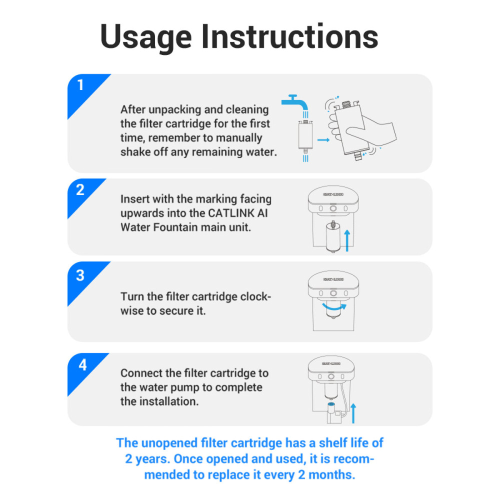 Змінні фільтри CATLINK Pure 3 (3шт) (6972884750910) Київ - фото 5