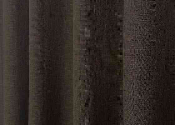 Однотонна тканина "Льон мішковина" висота 2,8м колір венге 107ш Київ