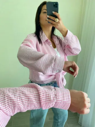 Сорочка оверсайз з льону — ідеальний вибір для весни та літа. Одеса