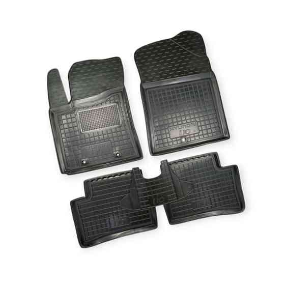 Килимки Хюндай i10 2013-2019 борт 2,5см, з перемичкою салону Мукачево