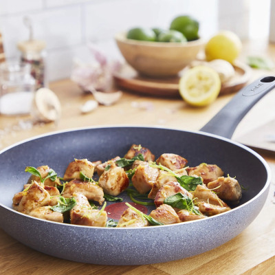 Сковорода Tefal Hard Stone 20 см, алюміній, бакеліт, сірий (D4560253) Вінниця - фото 7