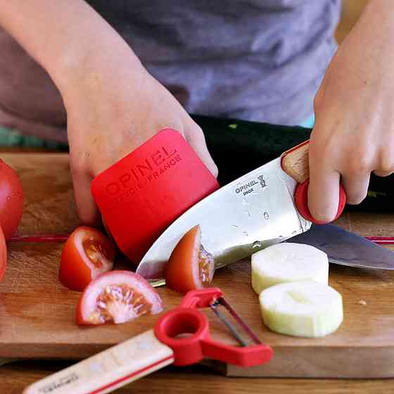 Захист для пальців із високоякісного пластику Opinel "Child Finger Guard" (001793R) Red Нововолинськ