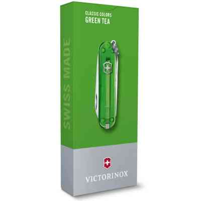 Ніж Victorinox Classic SD Colors Green Tea (0.6223.T41G) Вінниця