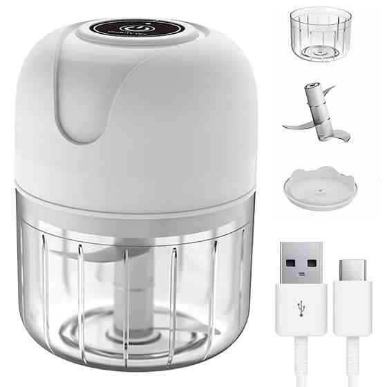 Кухонный мини измельчитель для продуктов,250мл,от USB,Белый SBR Киев