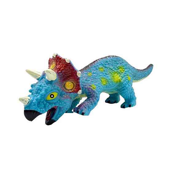 Динозавр 7079-1 резиновый с пищалкой Вид 2 Винница