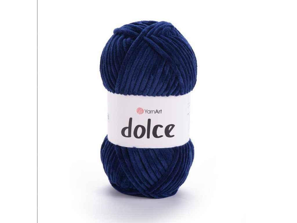 Пряжа Dolce темно-синий 100% микрополиэстр 120м 100г 5шт/уп 756 ТМ YarnArt Solmir Solmir Solmir Київ - фото 1