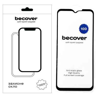 Скло захисне BeCover Samsung Galaxy Xcover7 10D Black (711363) Вінниця
