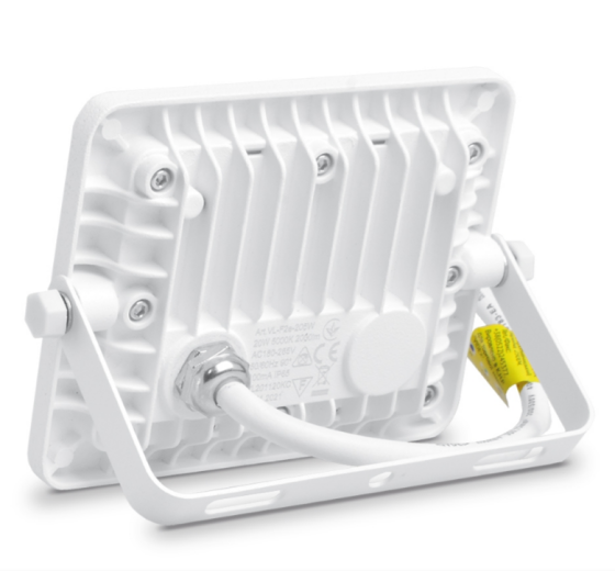 LED Прожектор 20W 5000К 220V білий VL-F2e-205W Videx Житомир
