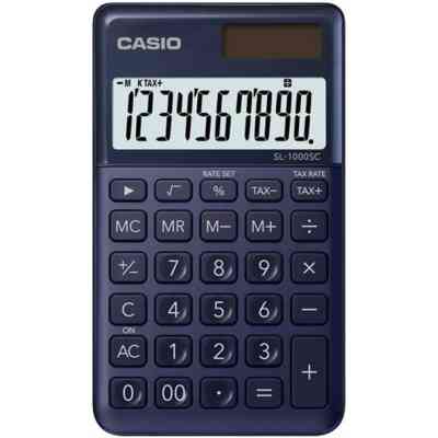 Калькулятор Casio SL-1000SC-NY-W-EP, темно-синій (CALC-CAS-SL-1000SC-N) Вінниця