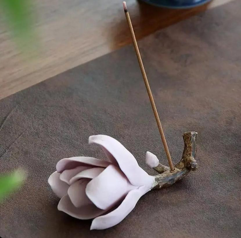 Декоративная керамическая подставка для аромапалочек 