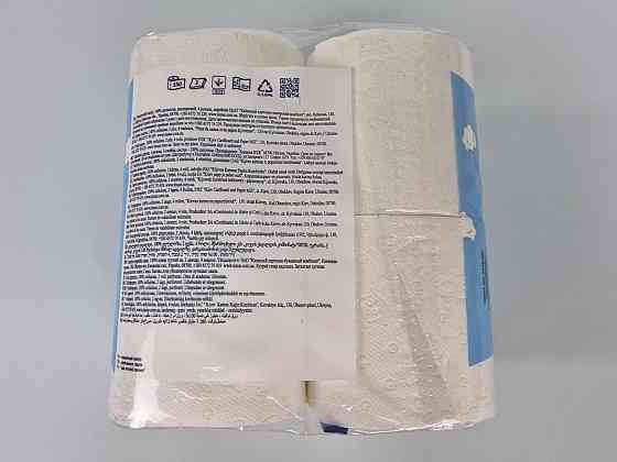 Бумага туалетная  белая (а4) Диво SOFT (1 пачка) Харьков