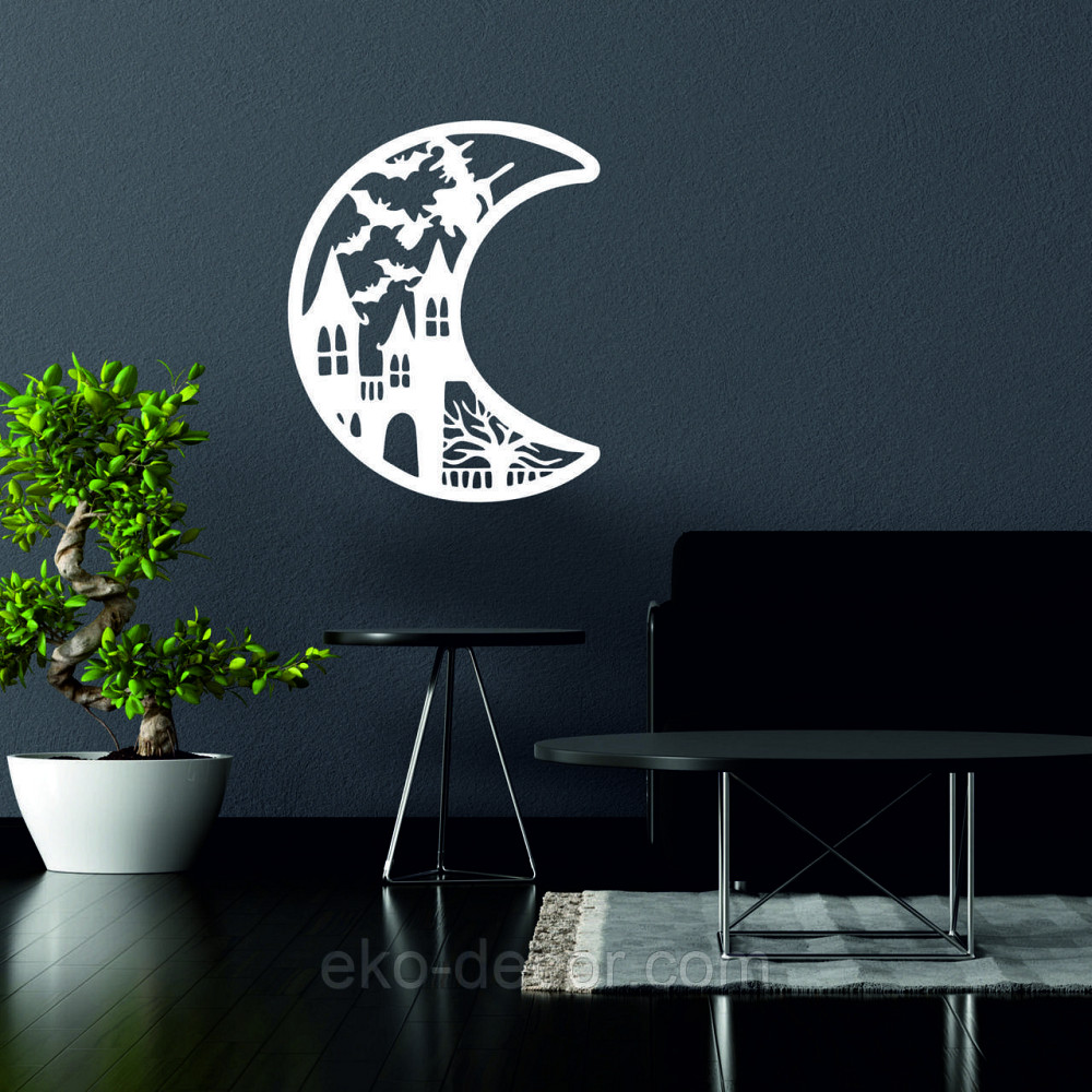 Декоративне настінне Панно «Хеллоуїн», Декор на стіну 110*89 см, Білий Київ - фото 7