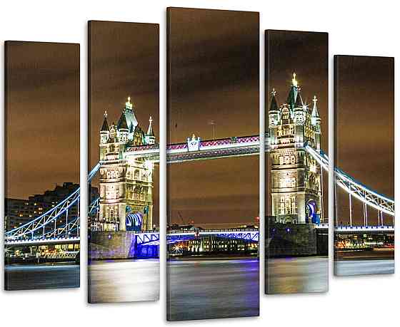 Модульна картина Лондон Міст Art-102_5 Київ