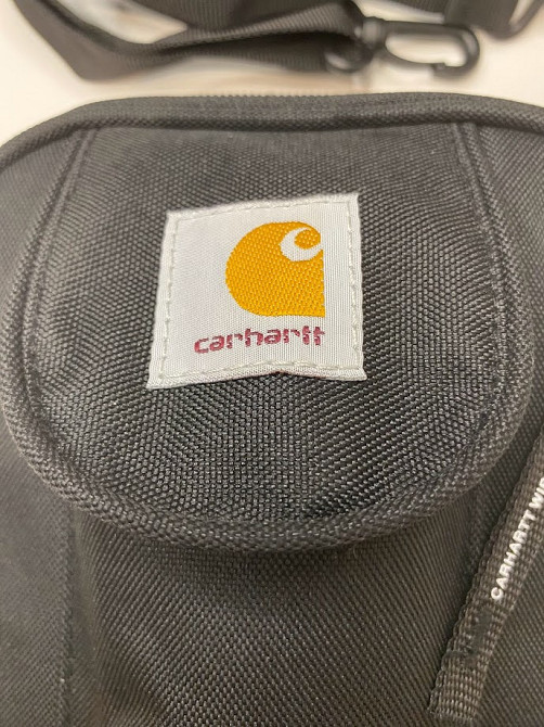 Сумка через плече Carhartt Кархарт 17х17х7 чорний Запоріжжя - фото 4