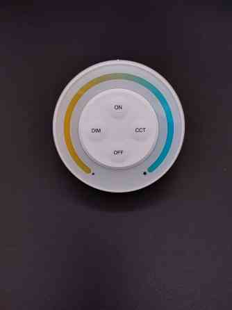 Miboxer Пульт керування 1 зонний білий CCT круглий настінний Мілайт з магнітним тримачем RF 2.4 Київ