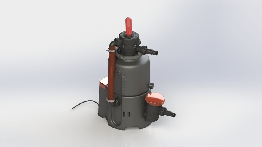 Фильтровальная установка 6 м3/ч для каркасных бассейнов Azuro до 25 м3 Киев - изображение 3