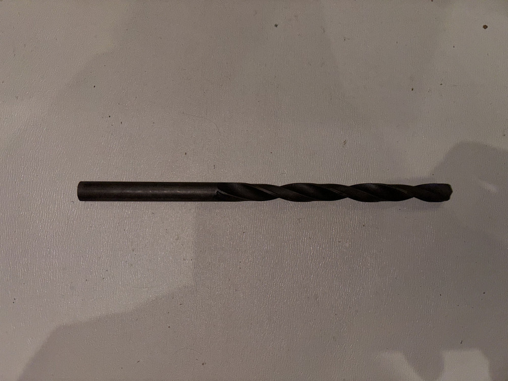 Свердло з циліндричним хвостовиком 9.6 мм (подовжене). Р6М5. СССР. Харків - фото 1