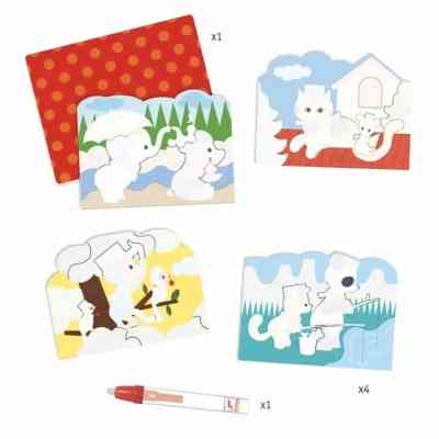 Набор для творчества Djeco Что вокруг? художественный комплект для рисования водой (DJ09065) Винница