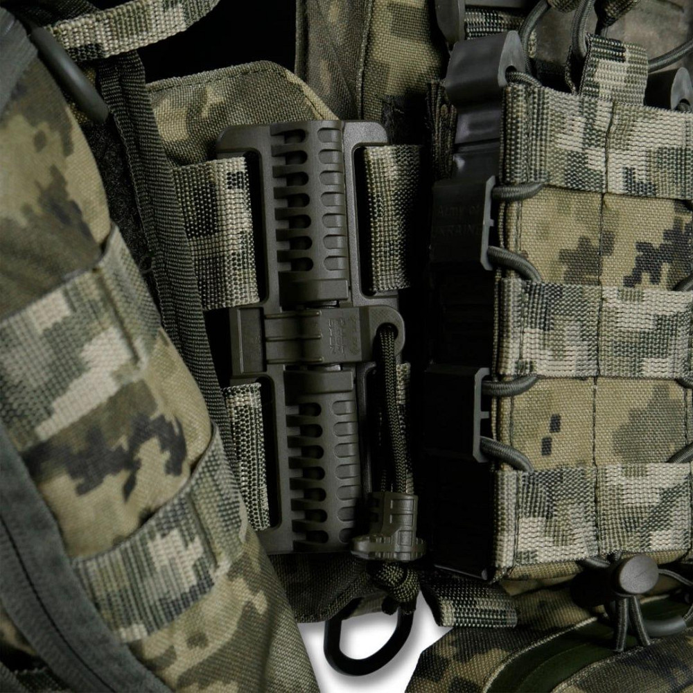 Мужская плитоноска пиксель тактическая плитоноска комплект с итогами  быстрым сбросом штурмовая плитоноска Львов - изображение 3