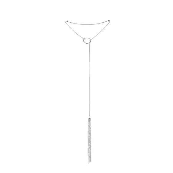 Ланцюжок для тіла Bijoux Indiscrets Magnifique Tickler Pendant Chain — Silver Sex Aura Київ