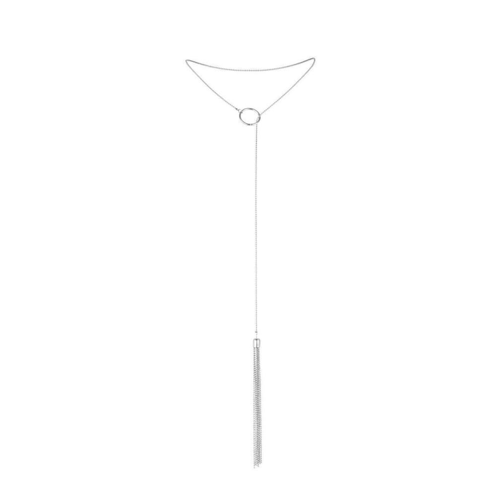 Цепочка для тела Bijoux Indiscrets Magnifique Tickler Pendant Chain — Silver Sex Aura Киев - изображение 1