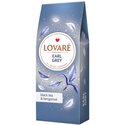 Чай Lovare "Earl Grey" 80 г (lv.01823) Вінниця - фото 1