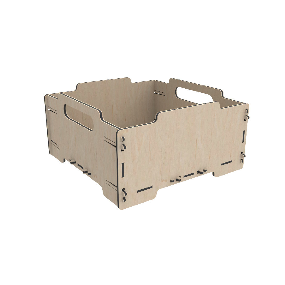 Коробка EKOSTAR з фанери 235x235x120 Київ - фото 2