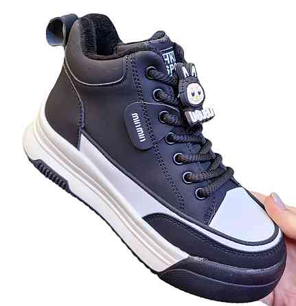 Детские демисезонные ботинки для девочки на флисе 32,34,36 Николаев