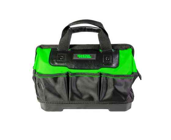 Сумка для інструментів MASTERTOOL 360х210х260 мм 8 кишень пластикове дно 1680 DEN 79-1914 Рівне