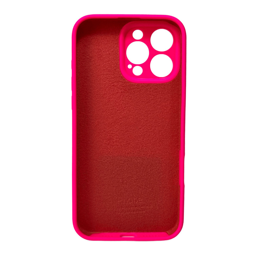 Чохол для смартфона Silicone Full Case AA Camera Protect for Apple iPhone 16 Pro Max 23,Shiny Pink Київ - фото 3