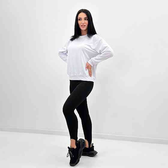 Базовый свитшот из двунитки 