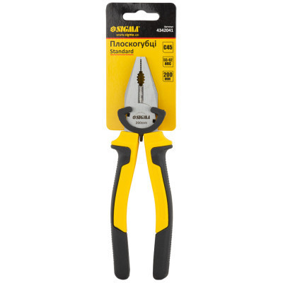 Плоскогубці Sigma 200мм Standard (4342041) Вінниця - фото 3