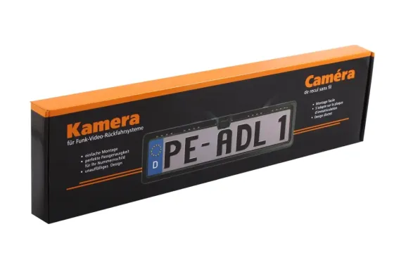 Рамка под номер с кронштейном для камеры заднего вида Cyclone Винница