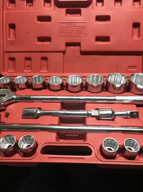 Набір головок LEX 21 од. — професійний комплект для СТО, привод 3/4" Львів - фото 4