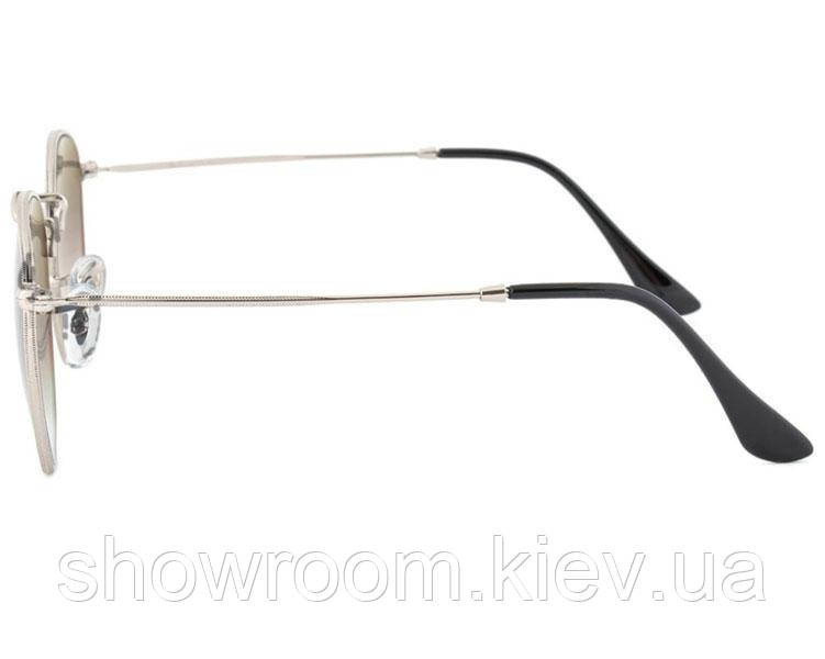 Солнцезащитные брендовые женские очки Ray ban round 3447 003/32 LUX Киев - изображение 4