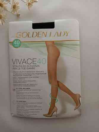 Колготки без шортиків golden lady vivace 40 чорні капрон  2 Славута