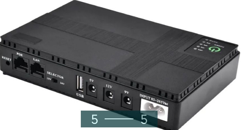 Павербанк для Роутера 18Вт. (UPS) на 10400мАч. Wi-Fi Киев - изображение 2