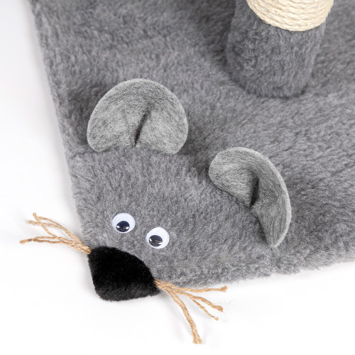 Дряпка Природа Мышка-столбик для кошек 36х36х52 cм Киев - изображение 4