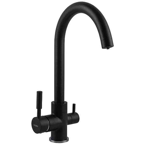 Смеситель для кухни под осмос Globus Lux LAZER GLLR-0333-1-ONIX (000014071) Киев