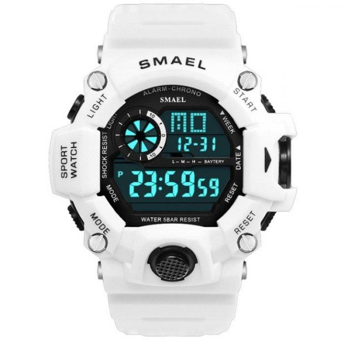 Мужские наручные часы Smael White Винница - изображение 3